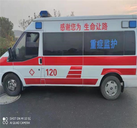 温泉救护车出租服务案例3